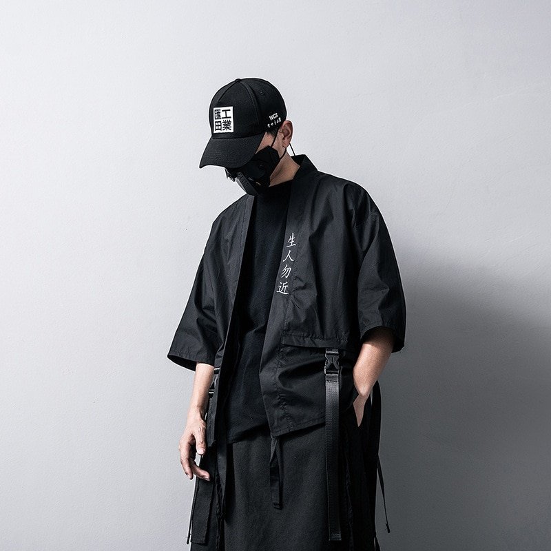 Black Cotton Samurai Coat – Samurai Armor