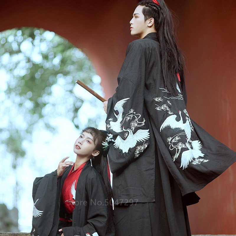 Samurai Cosplay Men's Kimono
